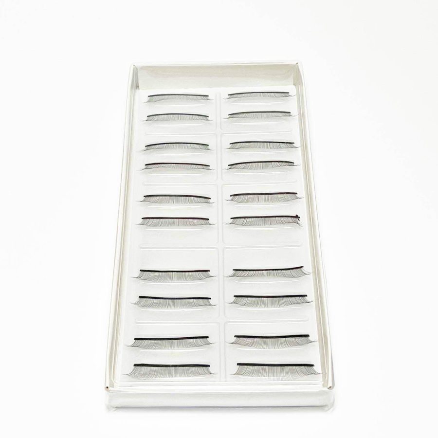 Lash Strips (Oefen Wimpers) voor wimperextensions van Luxury Lashes (Liggend)