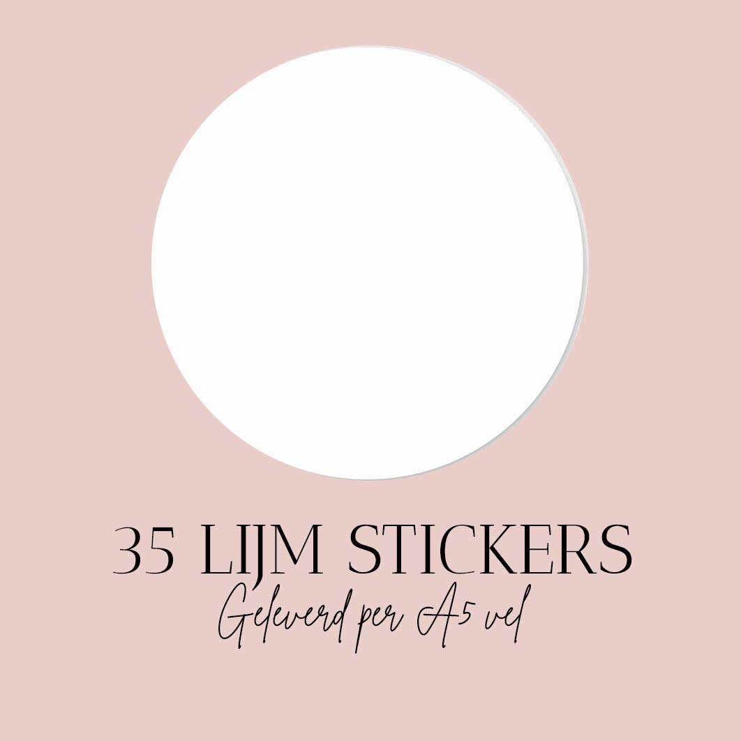 Lijm Stickers 35 Stuks Luxury Lashes 001 Lijm stickers voor wimperextensions lijm van Luxury Lashes (Per 35 stuks)
