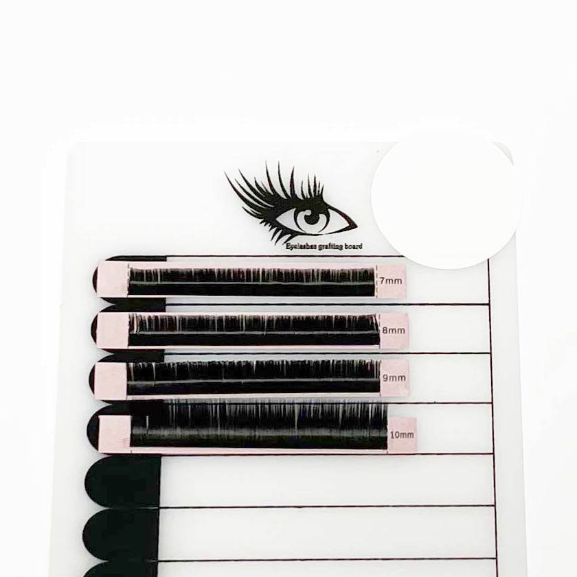 Lijm stickers voor wimperextensions lijm van Luxury Lashes op wimperplaat