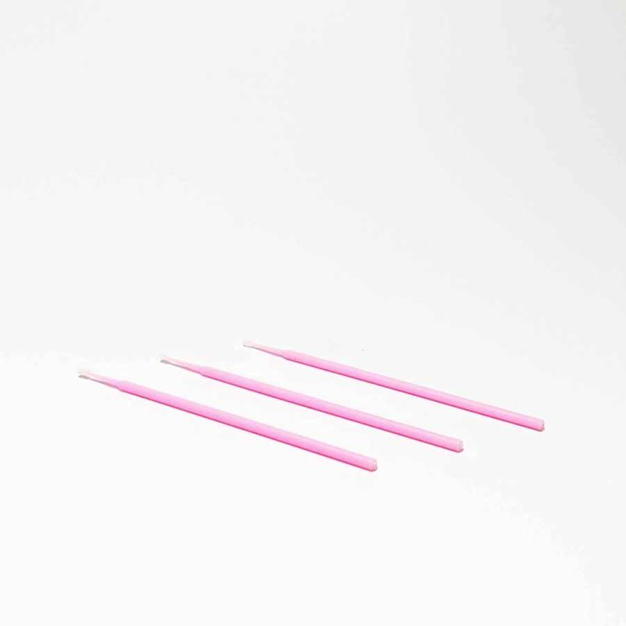 Wimperextensions Microbrushes (applicators voor wimperextensions) 3 stuks (schuin) - Luxury Lashes