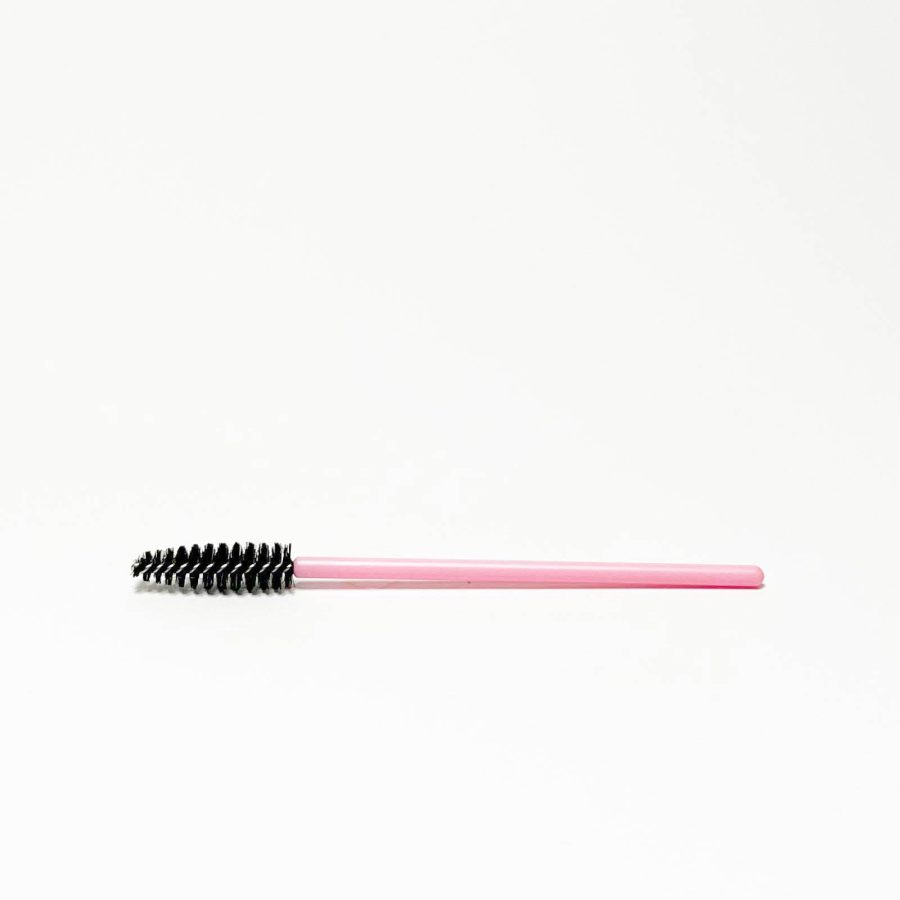 Wimperborstels voor wimperextensions (50 stuks) van Luxury Lashes - Liggend zijaanzicht