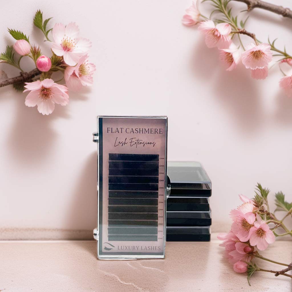 Luxury Lashes Groothandel Wimperextensions Categorie Flat Cashmere Wimperextensions